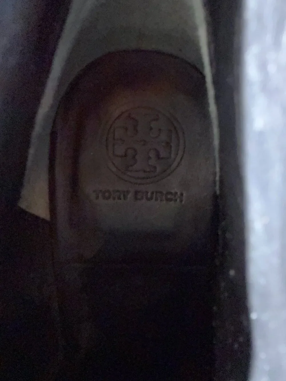 Tory Burch Black Leather Ankle Booties Sz 7M